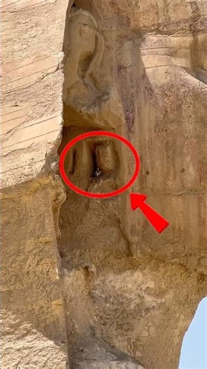 What is concealed beneath the ear of the Great Sphinx?