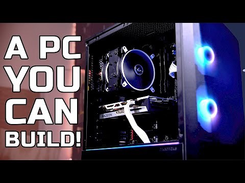 A GAMING PC YOU CAN ACTUALLY BUILD! Ryzen 5600X + RX 6600 XT Build Guide