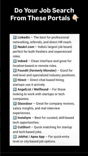 🔎 Top 10 Job Portals in India for 2025 | Find Jobs Faster 💼 | Best Job Search Sites 🚀