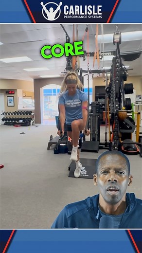 NEW EXERCISE ALERT Train your Core, Upper Extremity, and Lower Extremity while executing an Acceleration pattern! A Big bag for your buck exercise! One of my favorites! | Coach Carlisle | Facebook