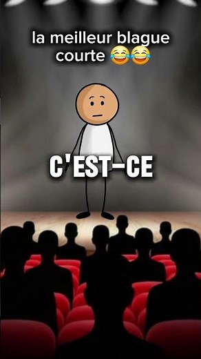 la meilleur blague courte 😂😂 #humour #animation #drole #blague #rire