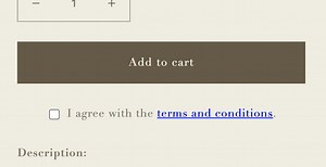 Terms and Conditions Checkbox that shows on specific product pages?