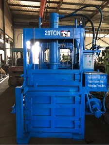 [Hot Item] Hydraulic Vertical Compactor Vertical Used Baler Machine for Cardboard Waste Paper Baling Press Machine