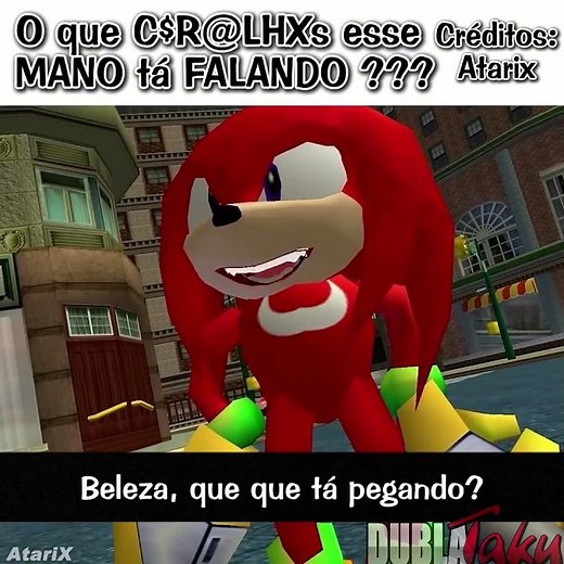 Sonic can't spell! - AtariX Dub #sonic #memes #meme #animation #funny #knuckles #amy