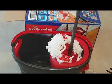 Déballage et test de VILEDA TURBO (Vileda Easy Wring & Clean Turbo)
