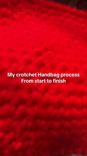 Crotchet Handbag Making: Process from Start to Finish