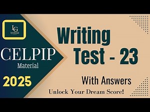 2025 | CELPIP Writing Test - 23 | Step-by-Step Guide & Answers