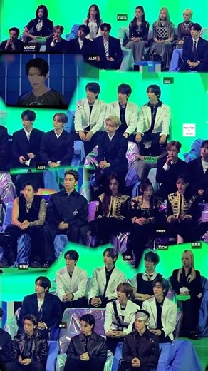 [2025 MMA NCT WISH 엔시티 위시 'COLOR'무대] 아이돌 리액션 직캠 (에스파 박재범 ALD1 아이딧 키키 롱샷 우즈 10CM 한로로)