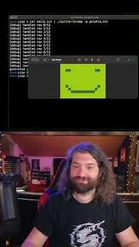 Using the gameboy color palette to make pixel-art with bash!