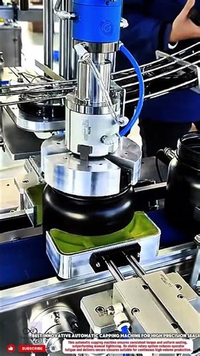 Best Innovative Automatic Capping Machine for High Precision Sealing #innovative #machine#shorts