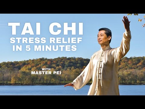 Tai Chi for for Stress Relief - 5 Minute Routine to Relax, Renew & Reduce Stress
