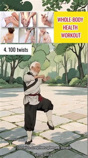 Traditional fitness exercises — stick with it for a week! #HealthExercise #AncientMethod | Qigong Healing