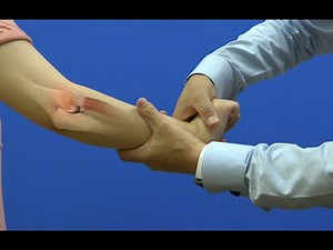 lateral epicondylitis of the elbow : Physical Examination - Cozen Test