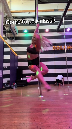 It’s the highlight of my week really #poleclass #fyp #poletok | Pole Fitness