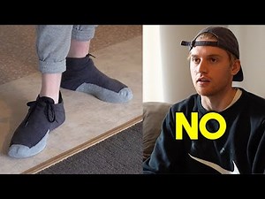 The man that puts socks on after his shoes