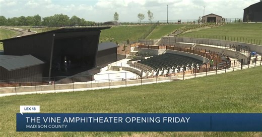 The Vine Ampitheater Opening Friday
