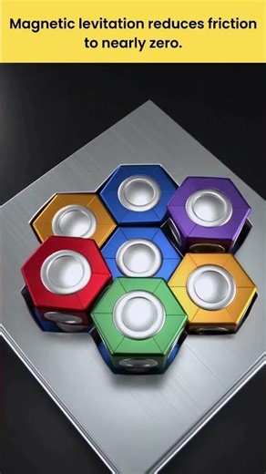 The Future of Magnetic Cube Levitation 🔥 Frictionless Technology Visualized