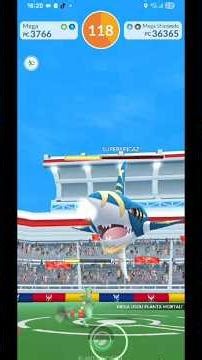 Mega Sharpedo Solo - Usando apenas 1 Mega Sceptile #pokemongo #pokemon #reide #solo #sharpedo