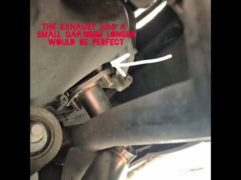 PEUGEOT DJANGO 150CC TEMU EXHAUST INSTALL