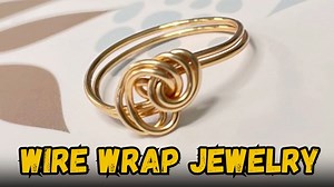 DIY ring & wire wrap jewelry – step-by-step tutorial for beginners