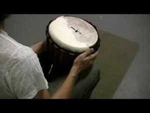 How to Tune a Djembe African hand drum properly