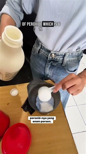 Tutorial warna bleaching #haircuttutorial #belajarsalon