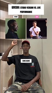 GIVEON | STUDIO VS. LIVE PERFORMANCE : GIEON " HEARBREAK ANNIVERSARY " #shorts #viral #music #givēon