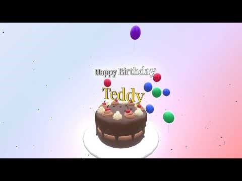 🎉 Happy Birthday Teddy! 🎂 Rap Birthday Song Special 🎵