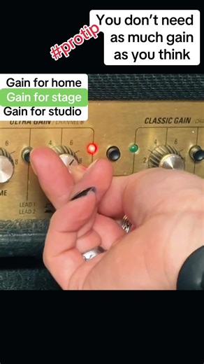 Understanding Gain Settings for Guitar Amplifiers