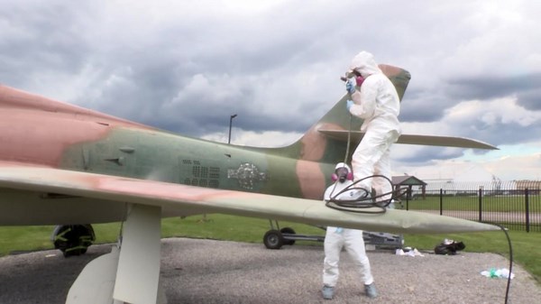 Historical Aircraft Restoration (B-Roll)