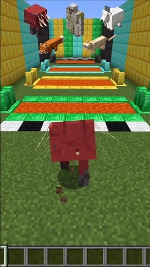 "Minecraft Lava Challenge: Which Mob Can Survive?
