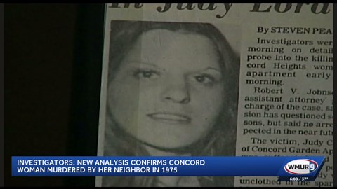 New analysis confirms Concord woman killed by her neighbor in 1975