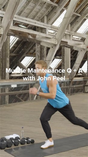 7.6K views · 61 reactions | Caught up with John Peel after filming his new strength series, Muscle Maintenance in London! What's been your favorite part of these workouts?  | iFIT | Facebook