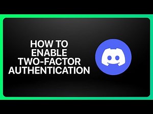 How To Enable Two-Factor Authentication In Discord 2025! Tutorial