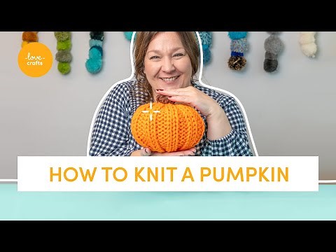 How to knit a Pumpkin 🎃🎃🎃