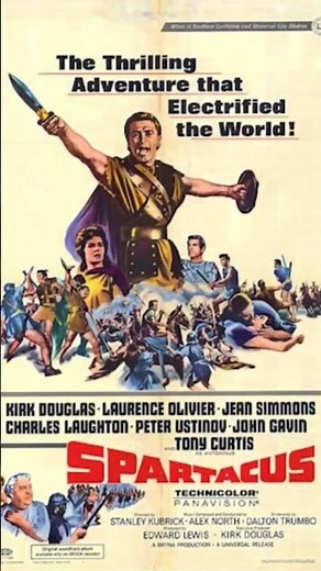 Spartacus 1960 American Epic War Film