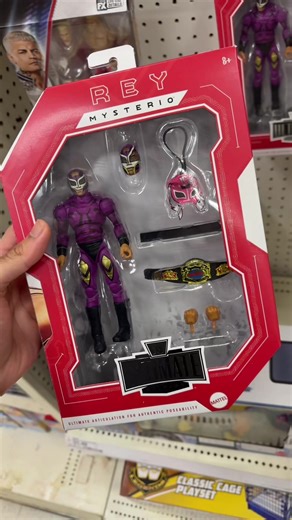Rey Mysterio Ultimate Edition Action Figure Now at Target