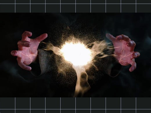 “魔法之手”Logo揭示片头特效。#特效制作 #后期制作 #logo动画 #ae标志logo动画