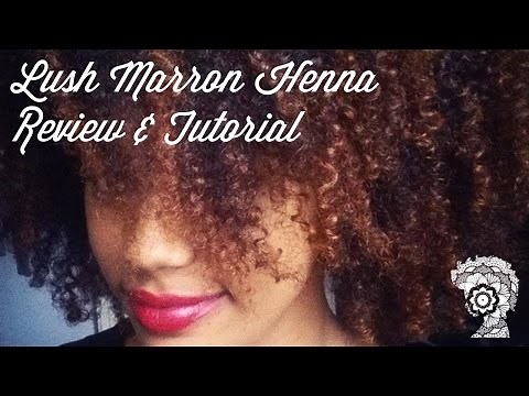 Lush Henna on Naturally Curly Hair | Review and Tutorial