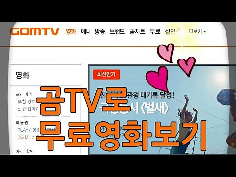 컴퓨터로 무료영화보기