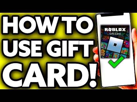 How To Use a Roblox Gift Card 2025 IPad