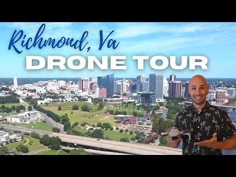 Richmond VA Drone Tour | Downtown Richmond Virginia | Drone Footage