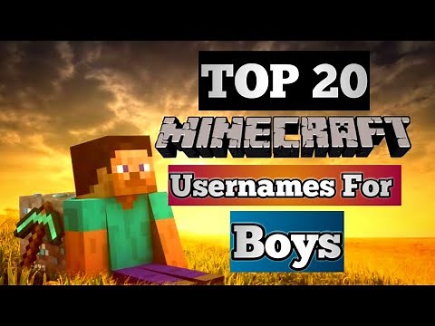 TOP 20 Minecraft Cool Usernames For Boys | Best available Minecraft Usernames | Pro Boy Names 🔥