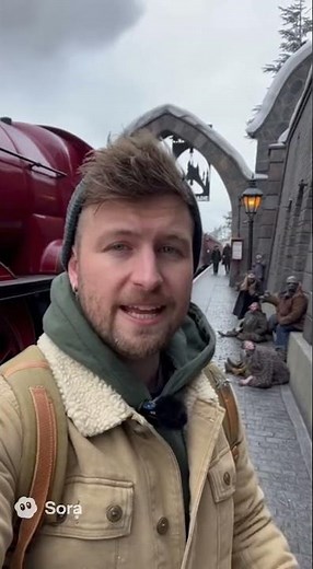 🔥 HOGWARTS EXPRESS HERE! 🏰 My Trip to Hogsmeade