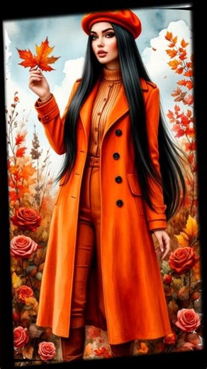 Autumn Elegance | A Portrait of Timeless Seasonal Beauty