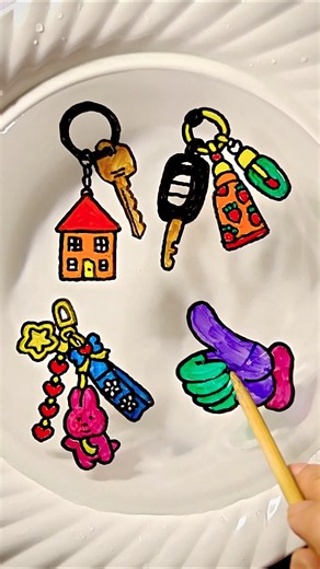 Like so these keys finally find the lock 🔑😭 | Artfull Answers #shorts #floatingpen #tindin #art