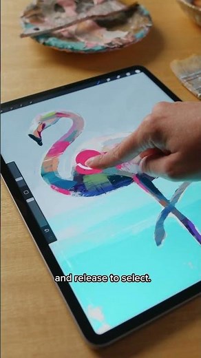 Make color sampling simple with the Eyedropper in #Procreate 🎨
