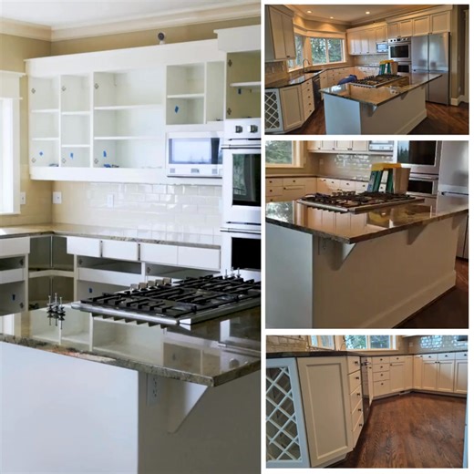 At JK Paint & Contracting, cabinet install day is one of our favorites. It’s the final step in our detailed cabinet painting process — and the moment your kitchen truly transforms. We don’t just paint cabinets to look good for a year or two. We follow a professional process designed to ensure your finish lasts for many years to come. Before your cabinet doors are reinstalled, here’s what happens behind the scenes: ✔️ We carefully remove all cabinet doors, drawers, and hardware ✔️ We transport th