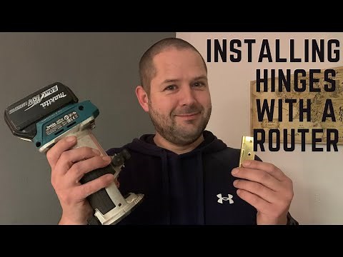 Door hinge installation #carpentry #woodworking #joinery #carpenter