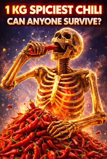 World's SPICIEST Chilli Pepper Challenge 🥵🌶️!!! #shorts